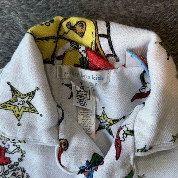 🎄 Grinch Toddler Pajamas 🎄 - Picture 7 of 12